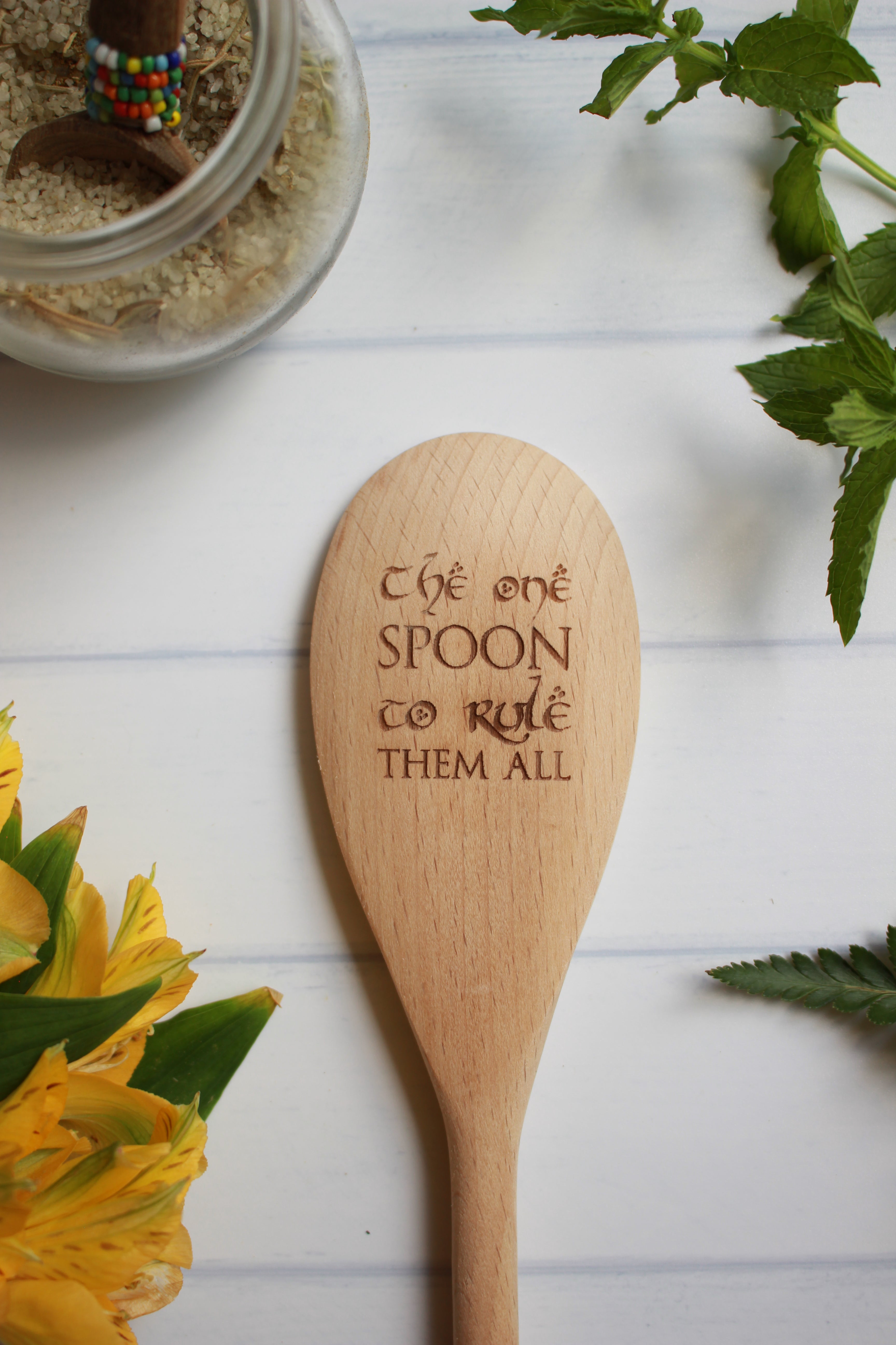The One Spoon To Rule Them All | Wooden Spoon - Emberglow Gaming