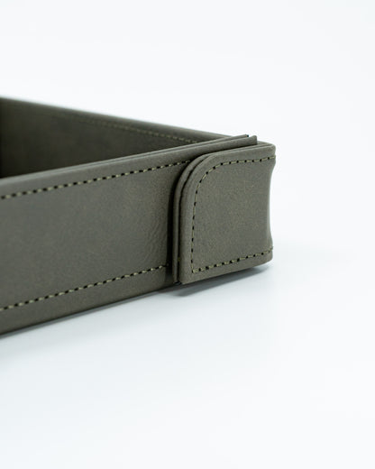 Dice King | LG Magnetic Vegan Leather Dice Tray (Rectangular)