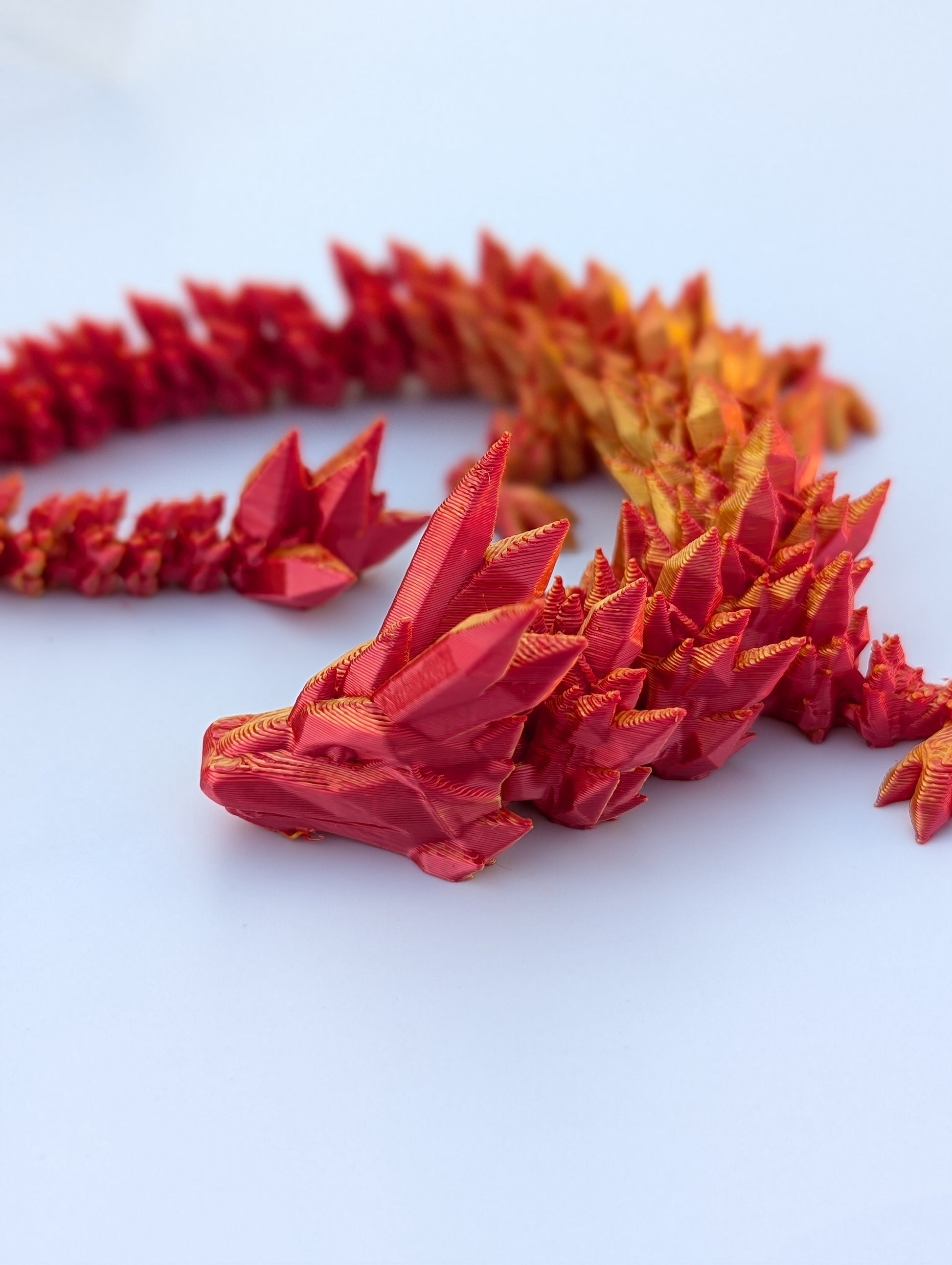 3d Printed Pet Dragonling - Emberglow Gaming