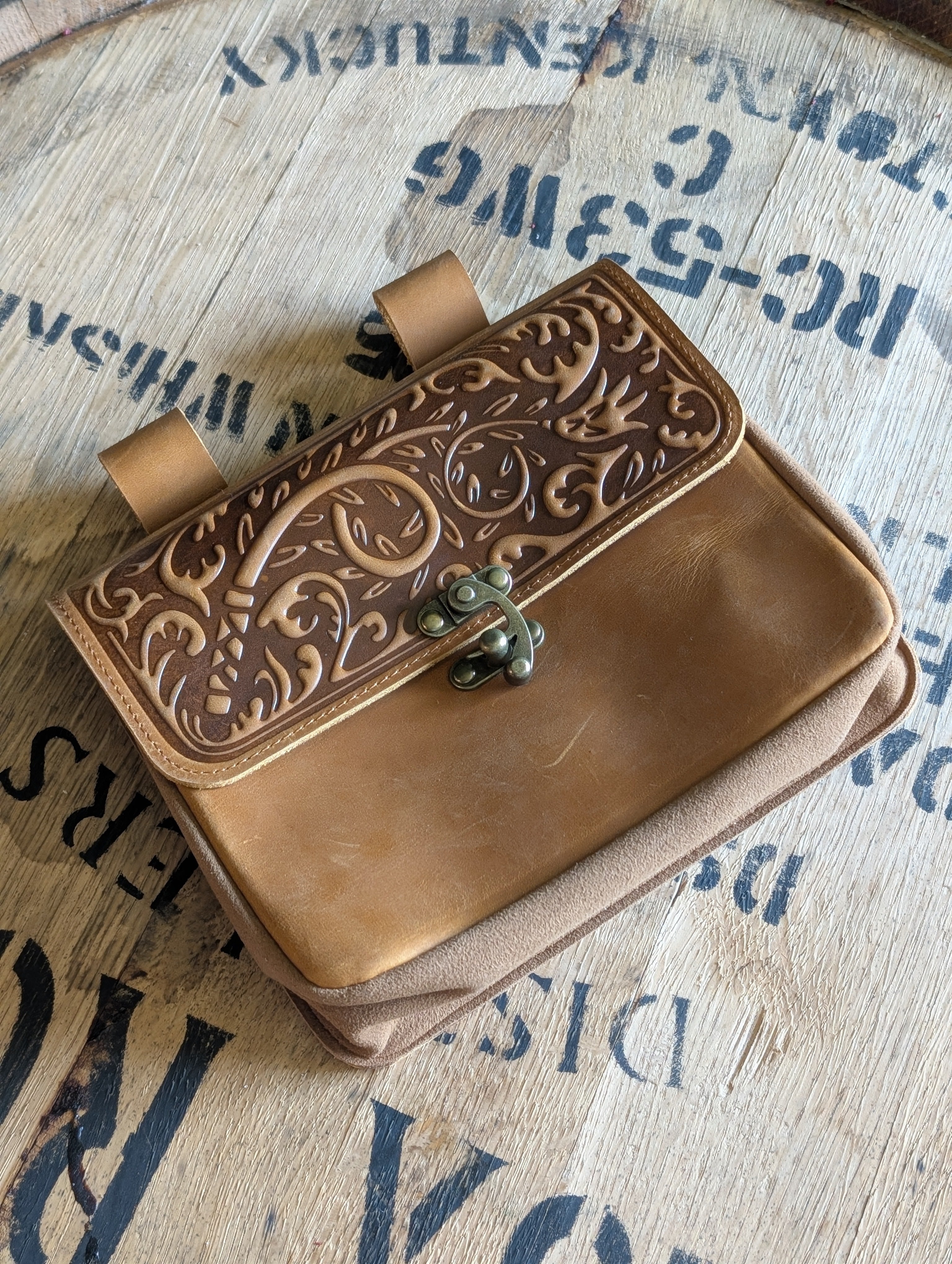 JZW | Leather Bag | Large – Emberglow Gaming