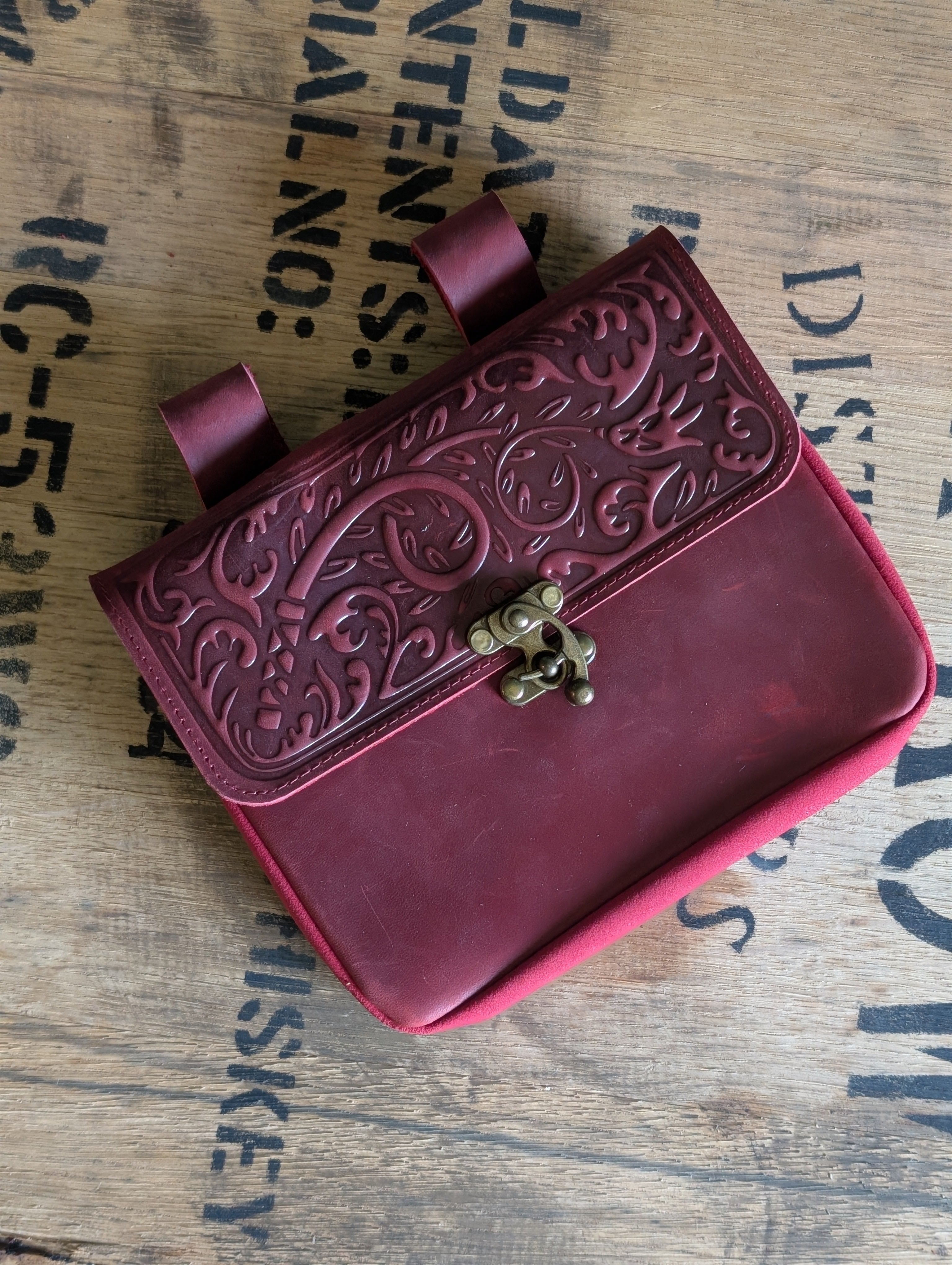 JZW | Leather Bag | Large – Emberglow Gaming