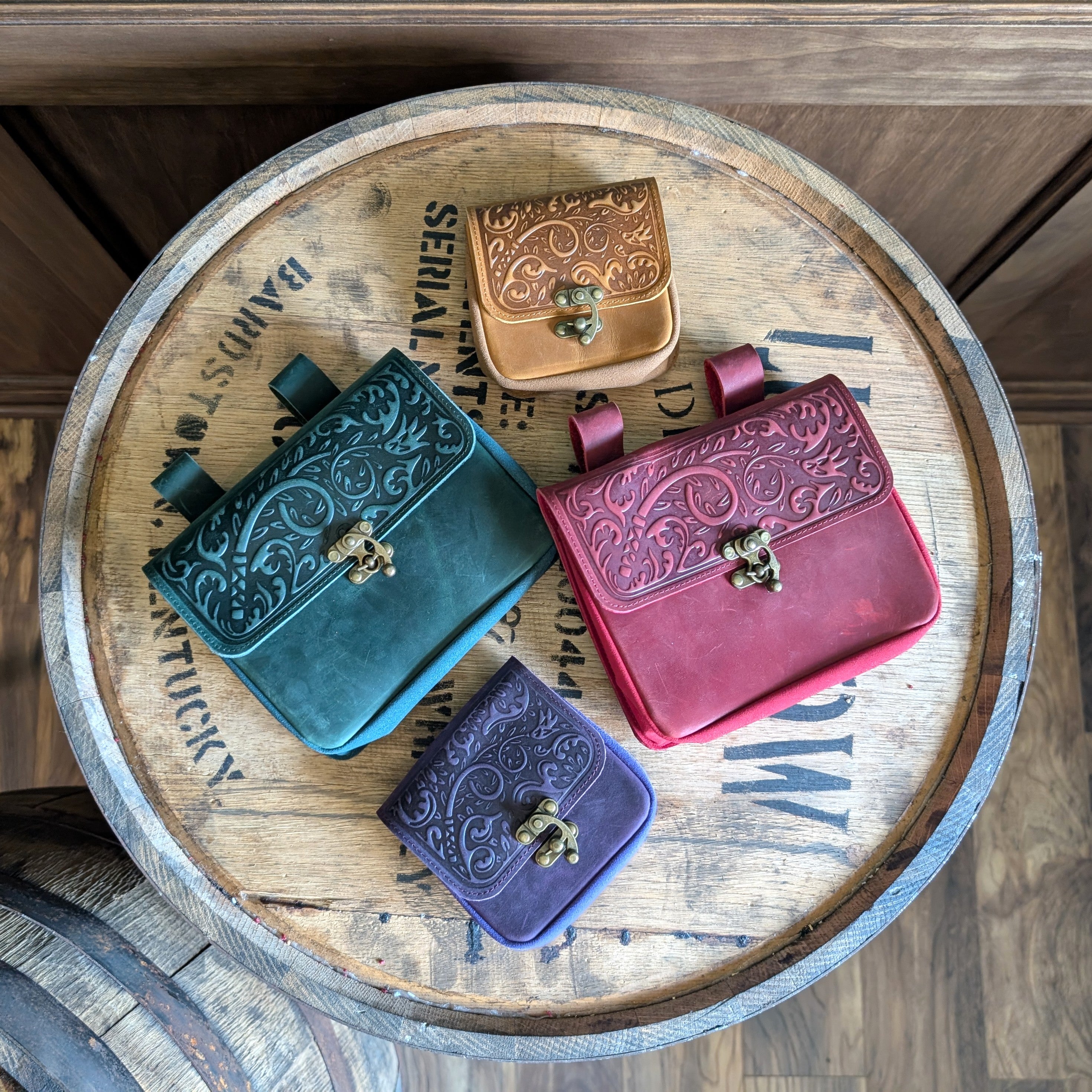 JZW | Leather Bag | Large – Emberglow Gaming