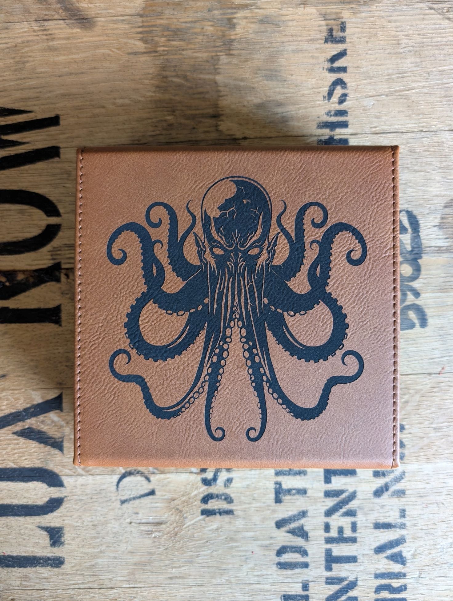 Hidden Horrors | Vegan Leather Dice Box