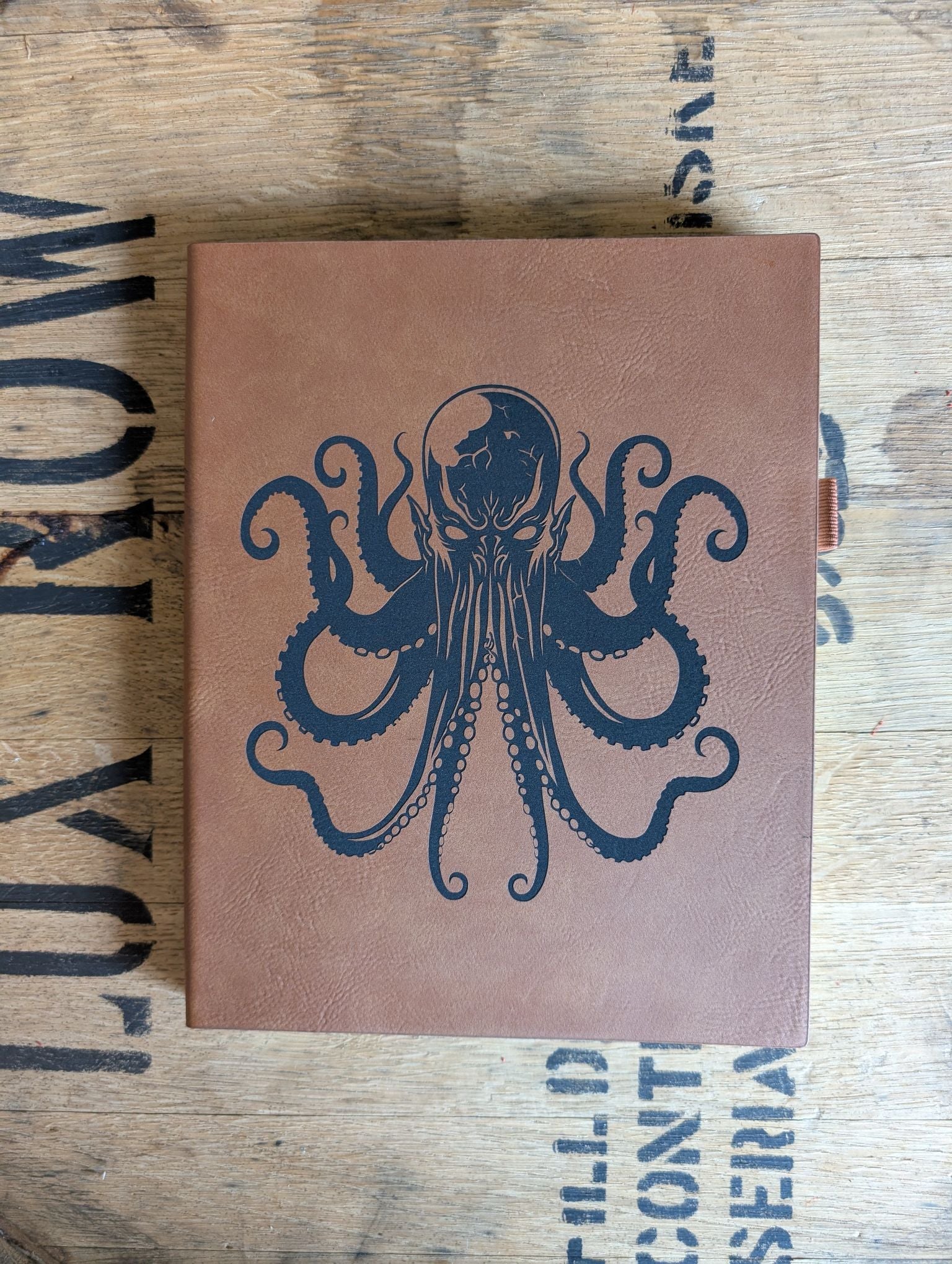 Hidden Horrors | Vegan Leather Mini Dot Journal