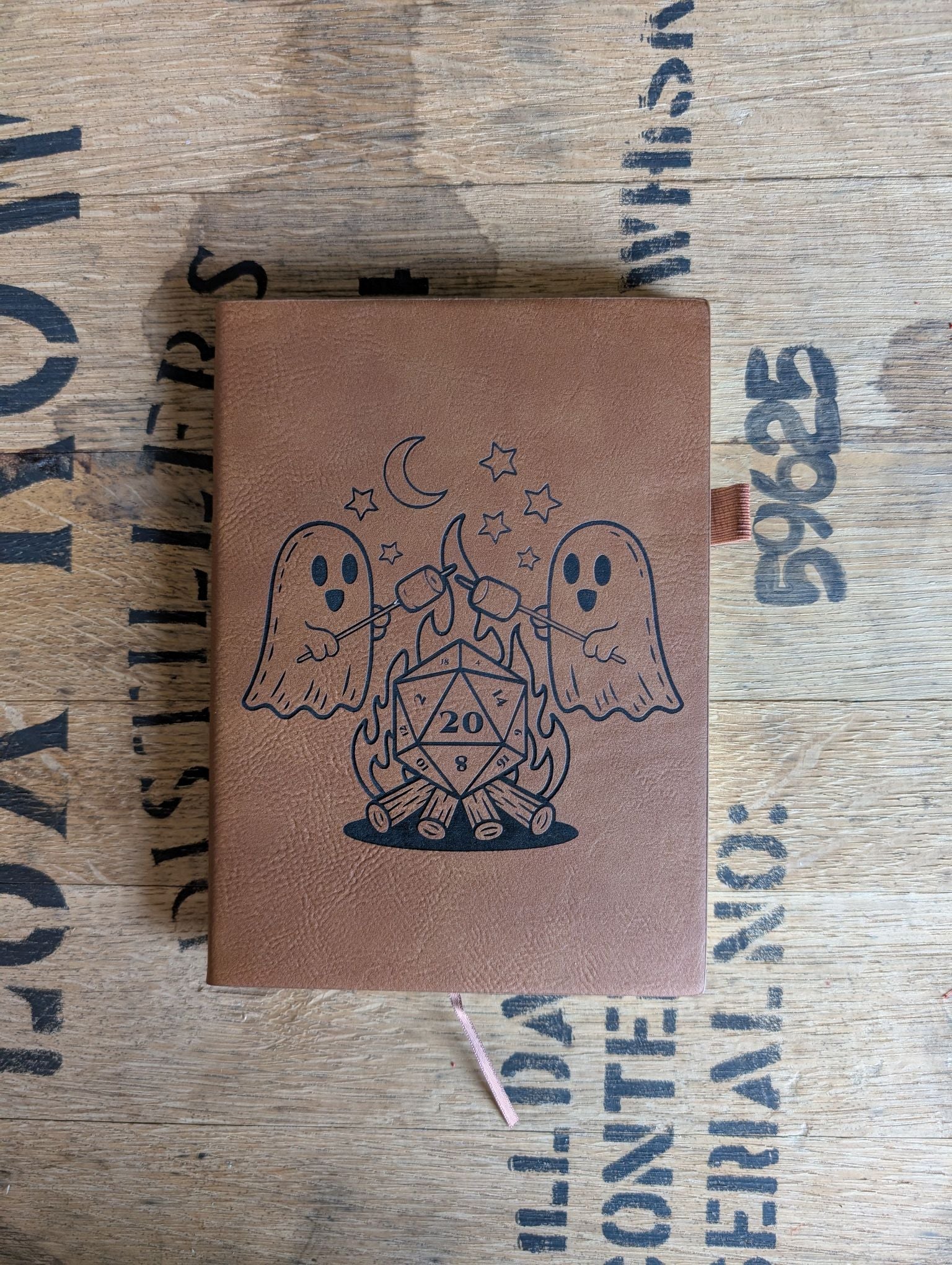 Crit or Treat | Vegan Leather Mini Dot Journal