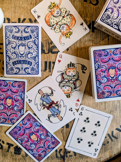 JZW | Card Deck with Game | 2 Sets of Cards