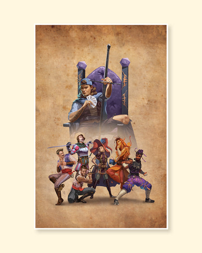 Minmaxed Art Poster