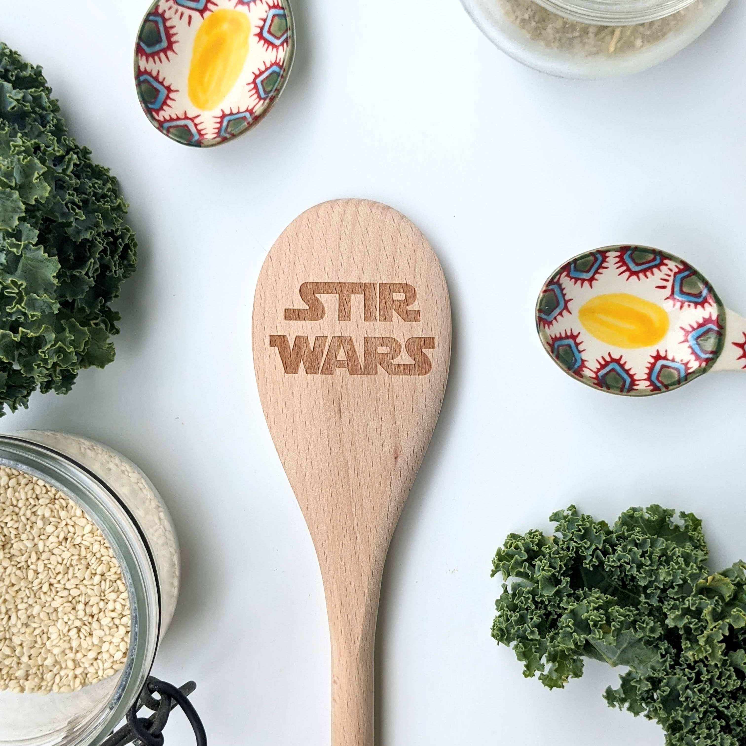Stir Wars | Wooden Spoon - Emberglow Gaming