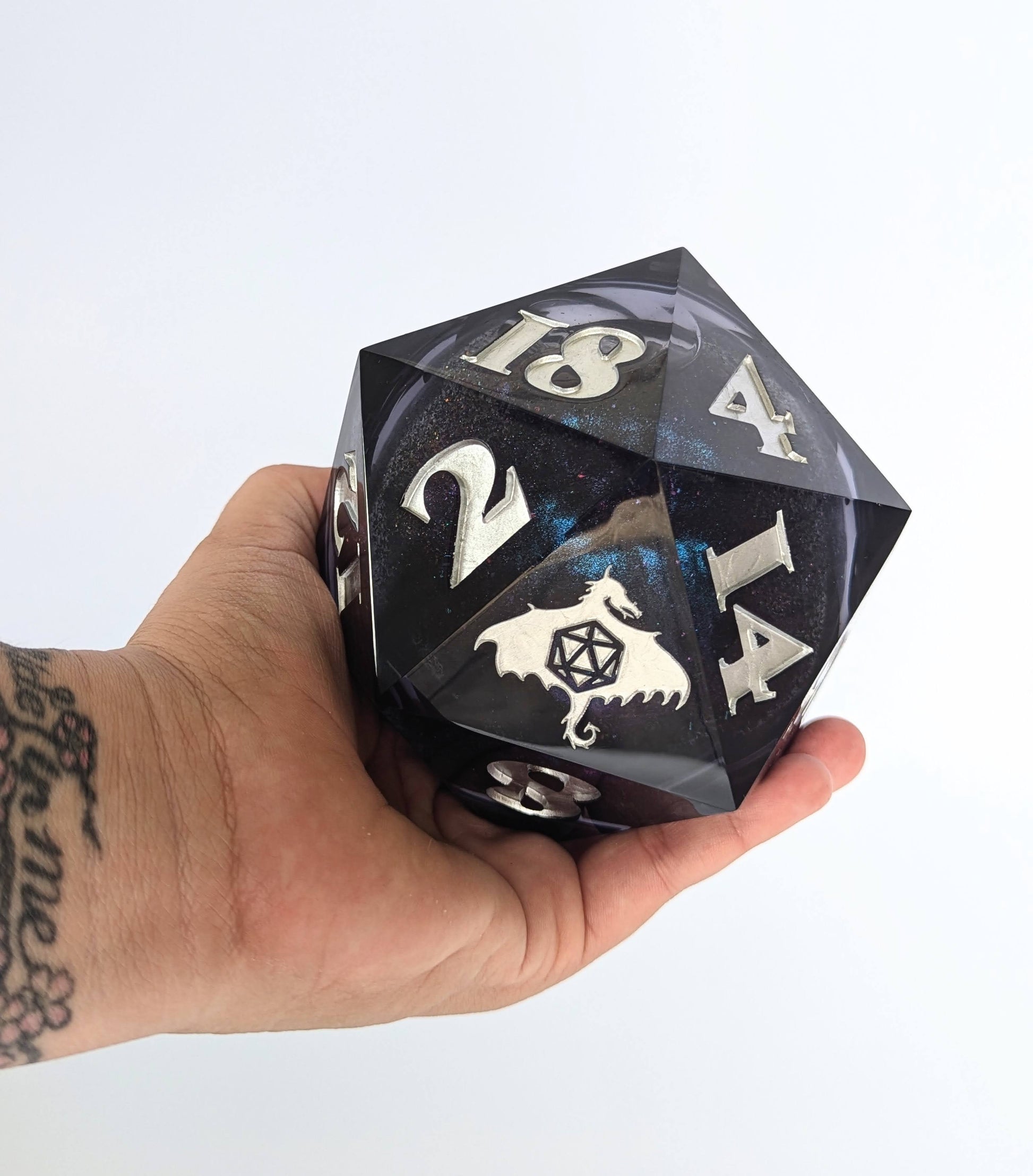 Star Lord | 95MM Liquid Core D20 - Emberglow Gaming