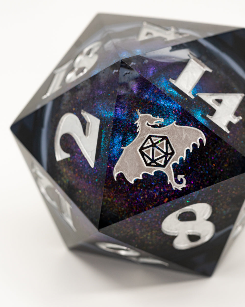 Star Lord | 95MM Liquid Core D20 - Emberglow Gaming