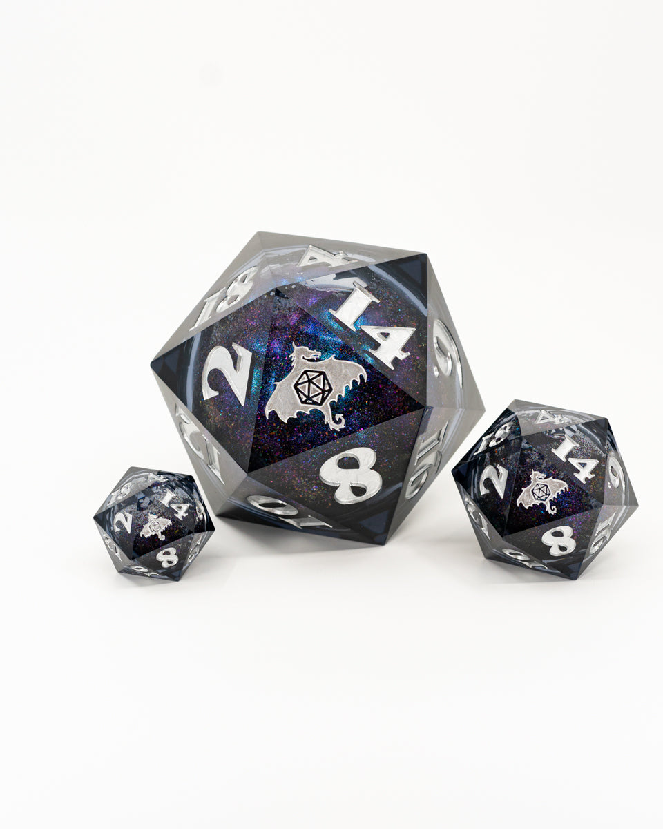 Star Lord | 95MM Liquid Core D20 - Emberglow Gaming