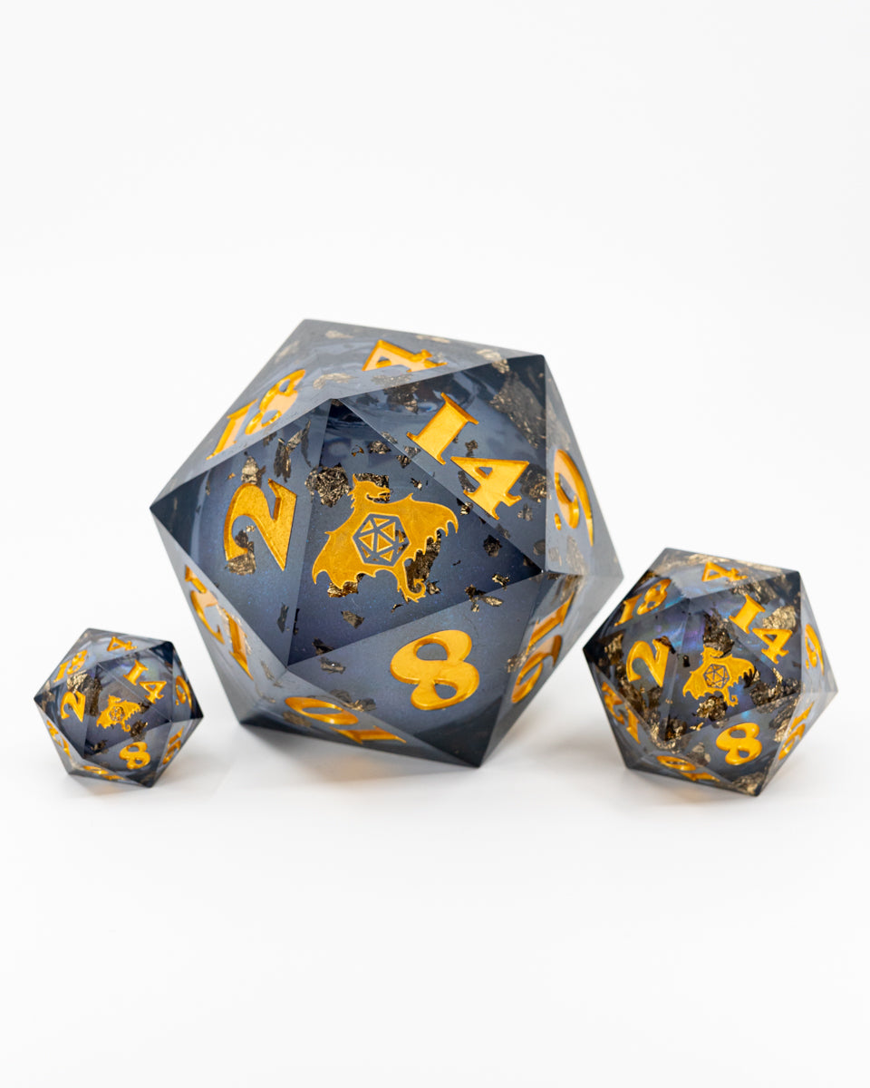 Telemachus | Liquid Core 95mm D20 - Emberglow Gaming