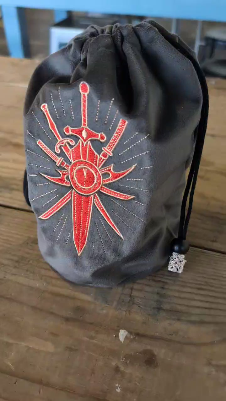 MinMaxed Sword Dice Bag