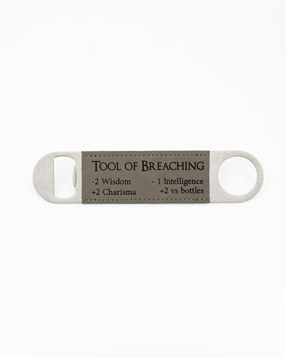 Tool of Breaching | Vegan Leather Bottle Opener